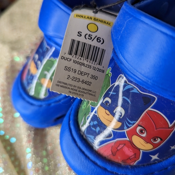 PJ masks kids clogs blue size 6 - Picture 6 of 7